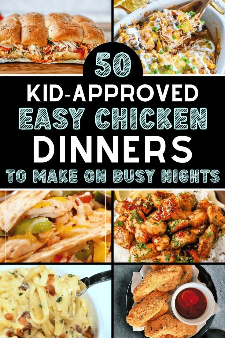 Quick and easy weeknight chicken dinners for families on a budget