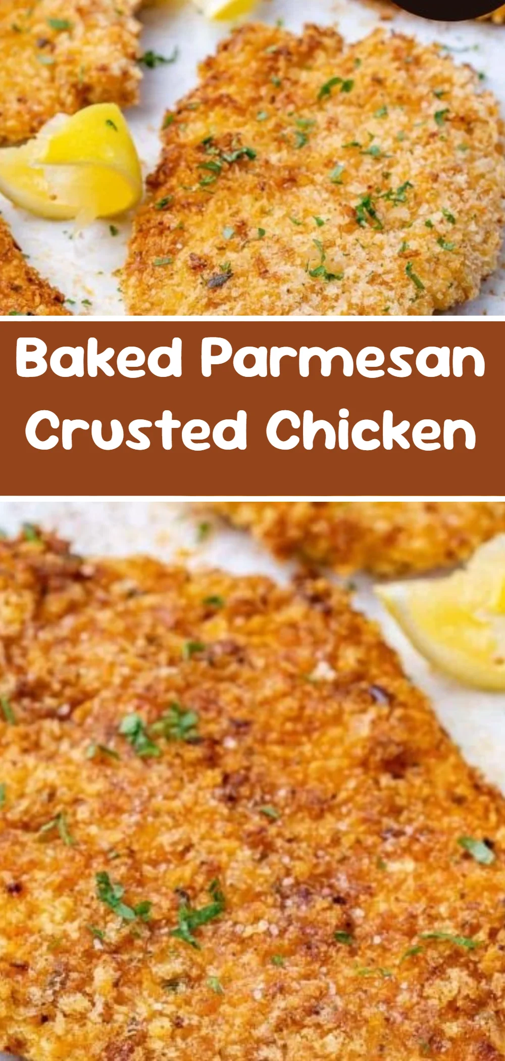 Baked Parmesan Crusted Chicken