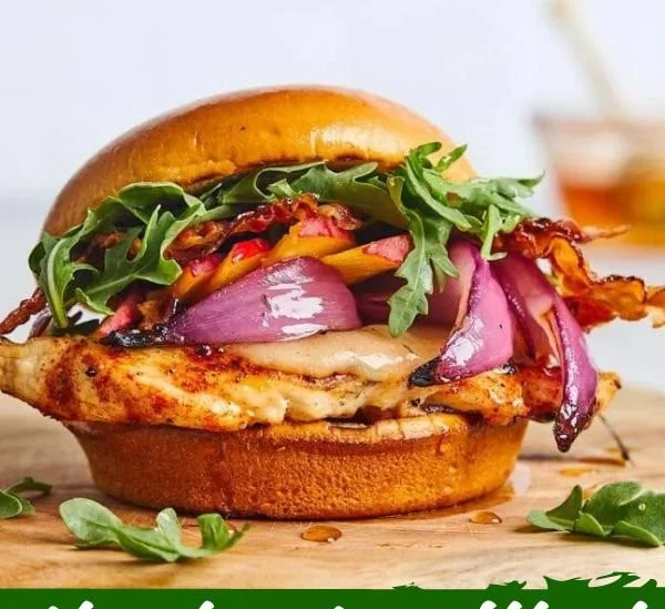 Delicious best grilled chicken sandwich served with fresh toppings and condiments.