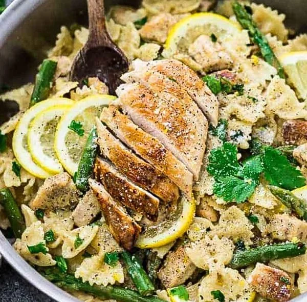 Chicken Asparagus Pasta