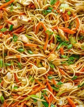 Delicious Chicken Chow Mein with Best Chow Mein Sauce served in a bowl