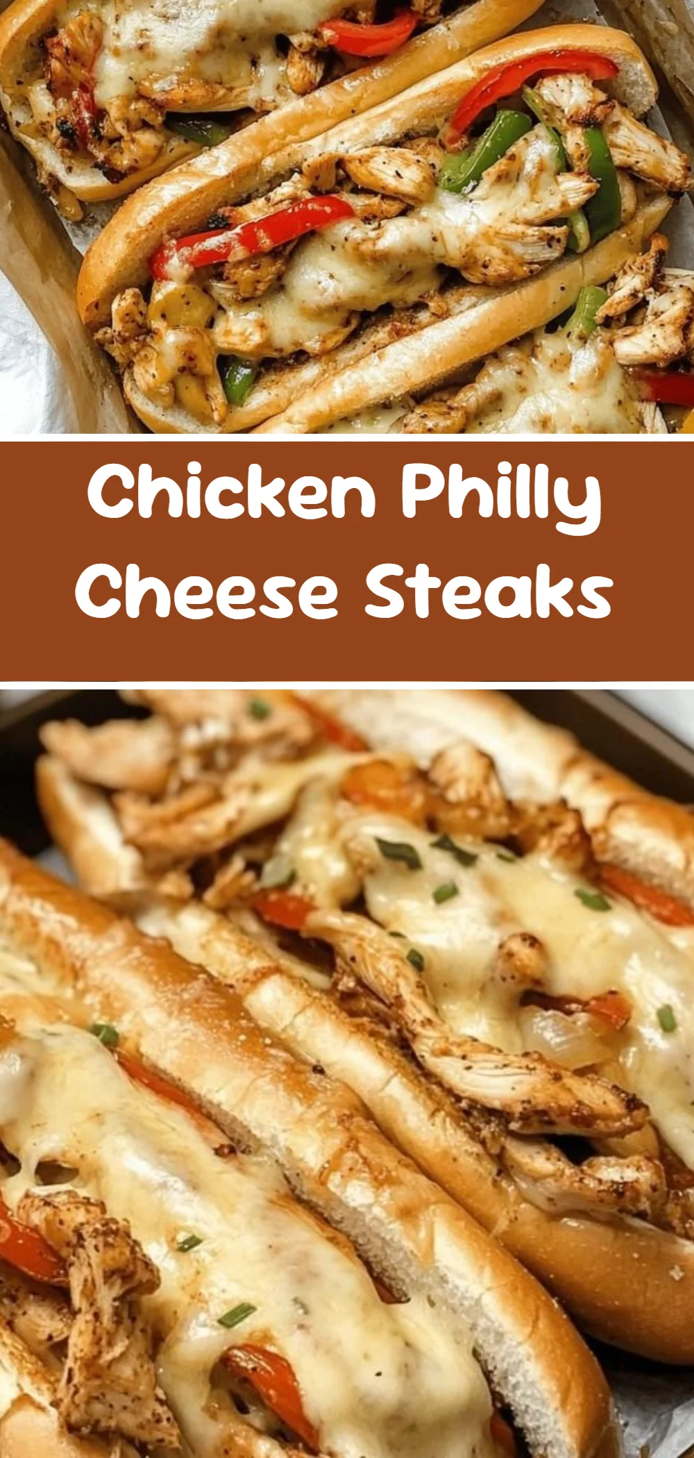 Chicken Philly Cheese Steaks