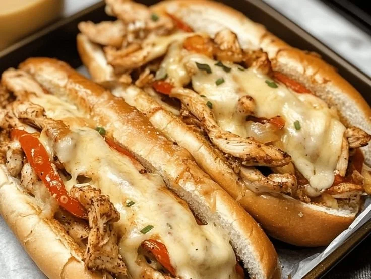 Chicken Philly Cheese Steaks