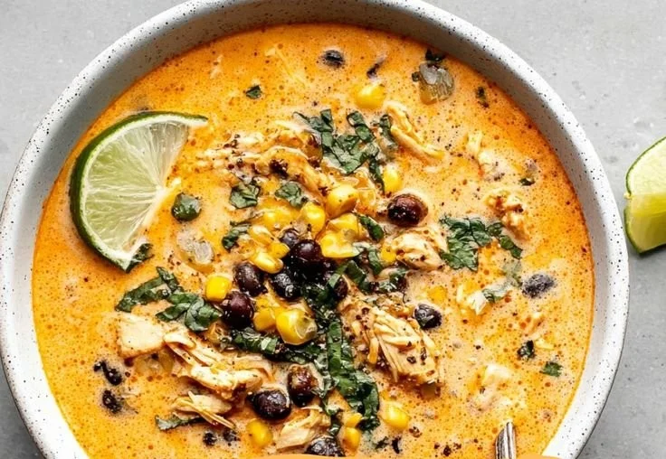 Chicken Poblano Soup