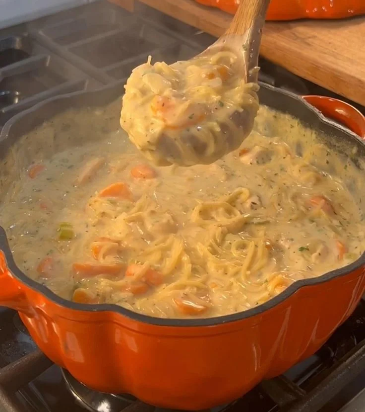 Creamy Chicken and Vegetable Soup
