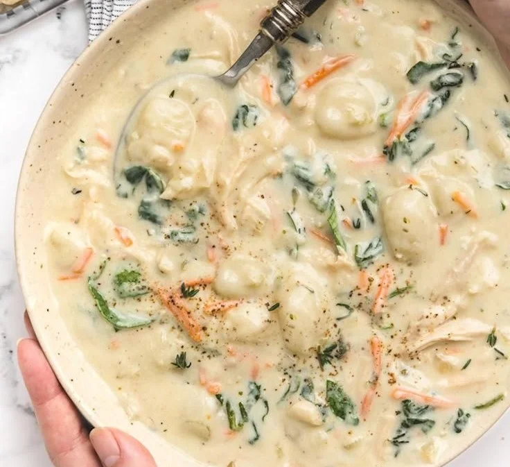 Creamy Chicken Gnocchi Soup