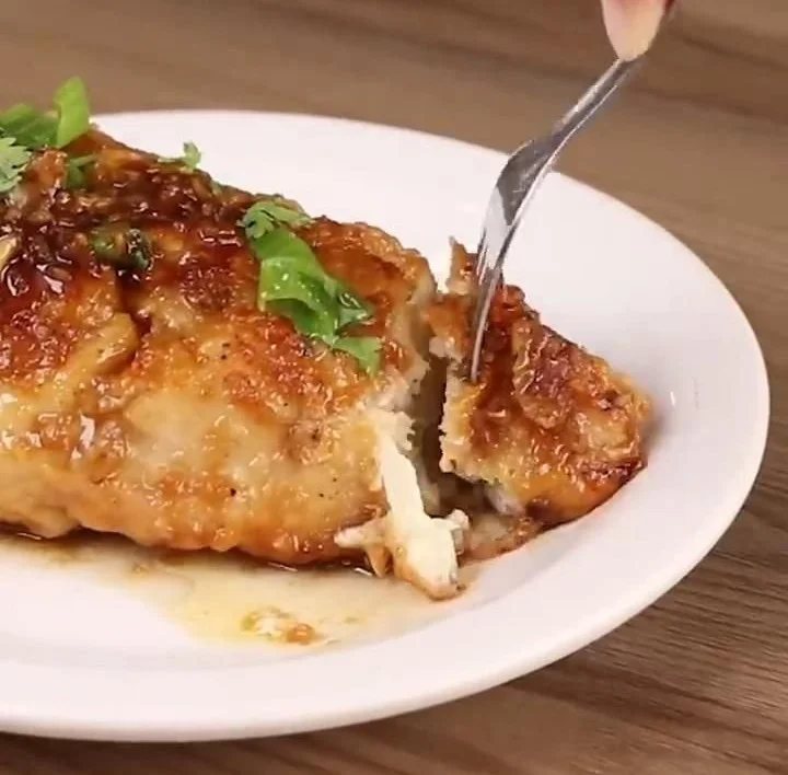 Juicy chicken breasts cooked to perfection with herbs and spices