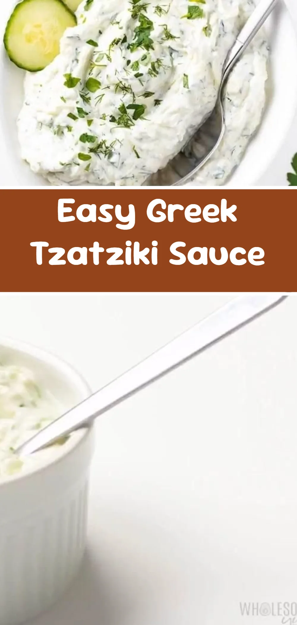 Easy Greek Tzatziki Sauce