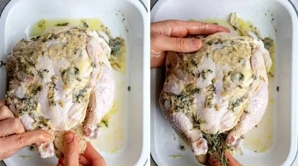 Garlic and Herb Whole Roasted Chicken