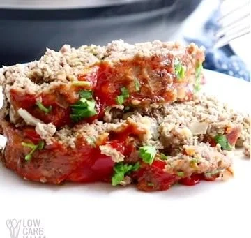 Gluten-Free Low-Carb Instant Pot Meatloaf