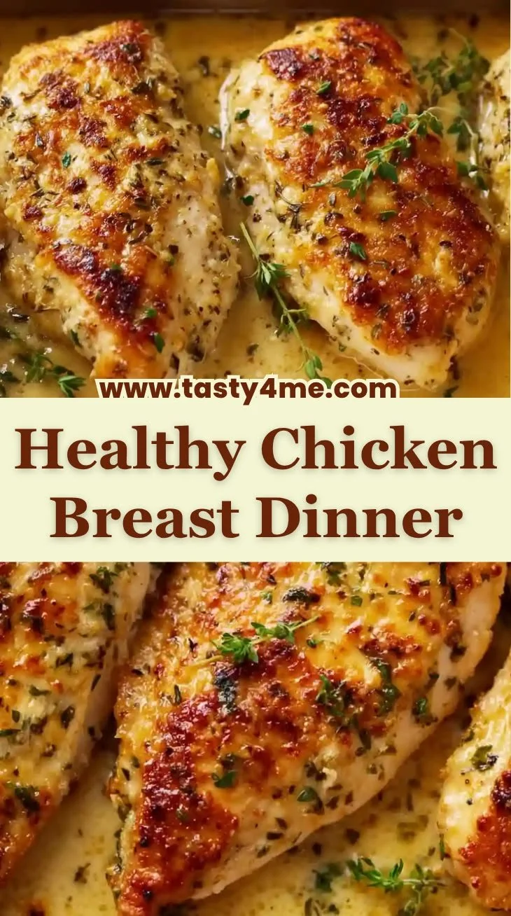 Juicy and healthy chicken breast dinner plated with vegetables