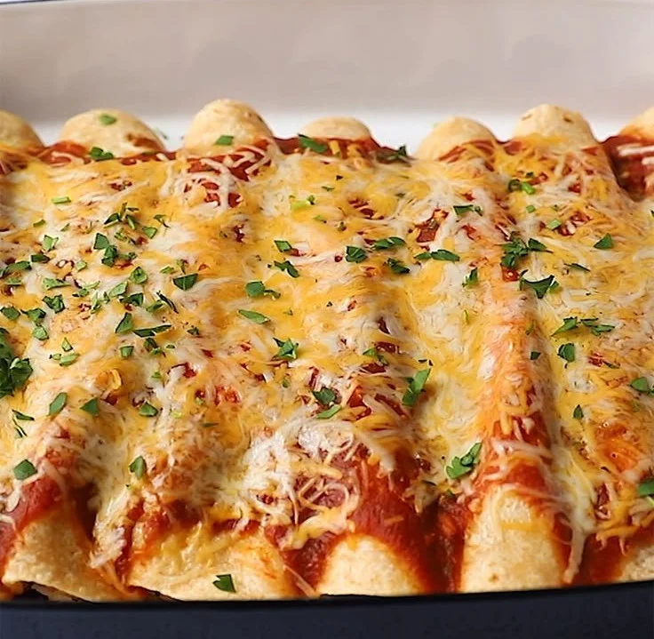 Healthy Chicken Enchiladas
