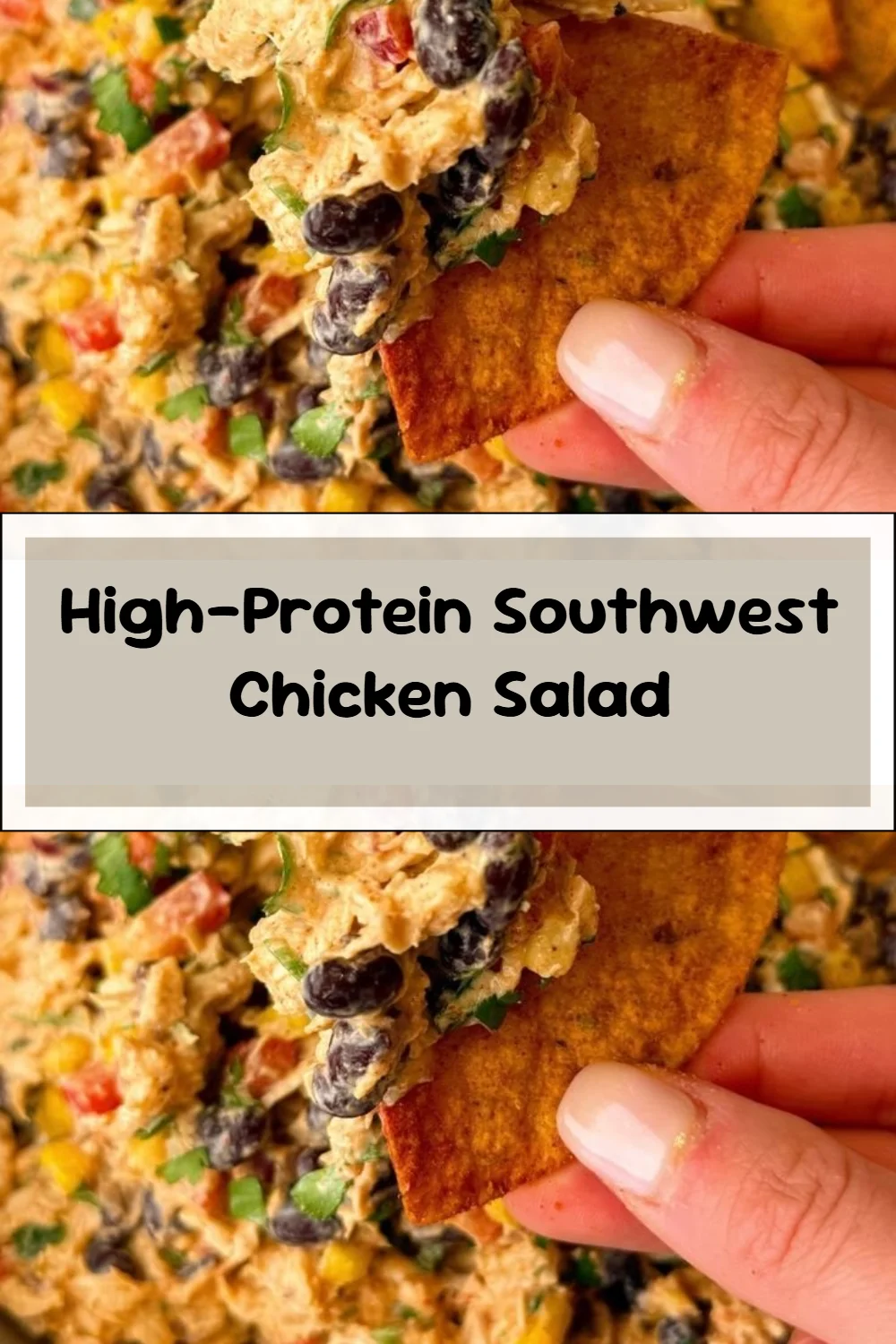High-Protein Southwest Chicken Salad