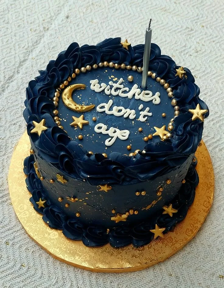My beautifully decorated birthday cake perfect for celebrations.