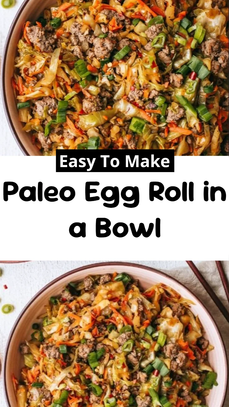 Paleo Egg Roll in a Bowl