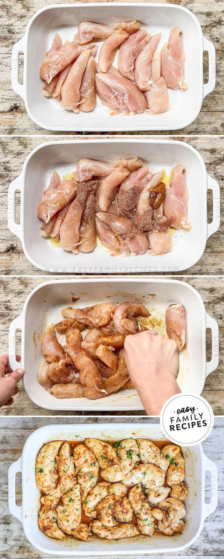 Oven baked chicken tenders served with dipping sauce on a plate
