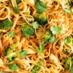 spicy coconut curry chicken and rice noodles 2026 07 06 030705