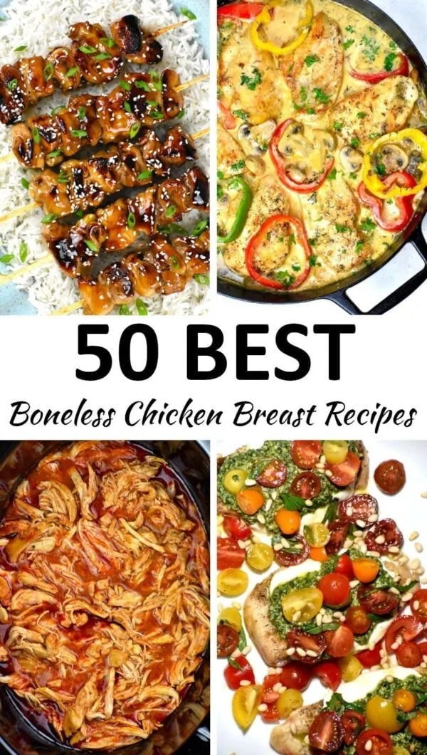 Delicious boneless chicken breast dishes for every occasion and taste