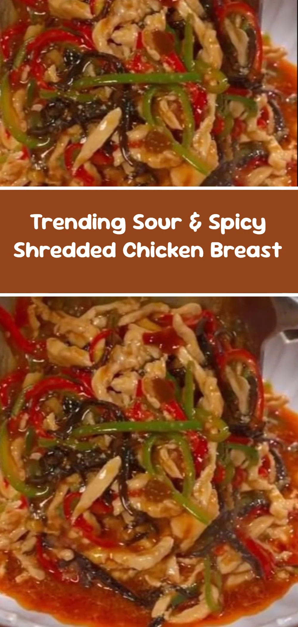 Trending Sour & Spicy Shredded Chicken Breast