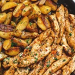 garlic butter chicken and potatoes recipe how to 2026 08 06 180308 683x1024 1