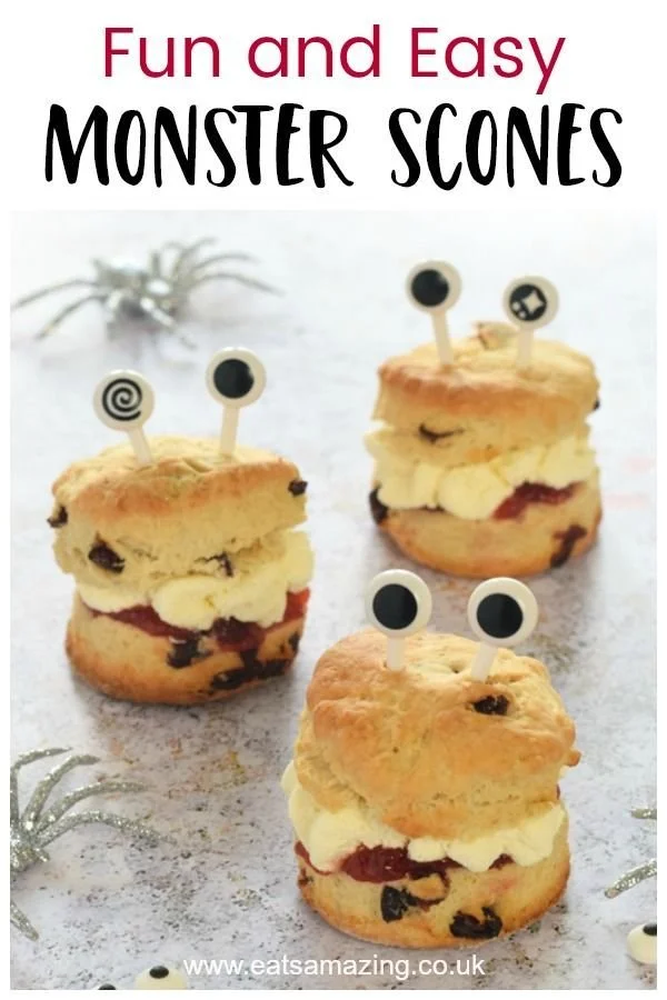 Spooky Halloween baking ideas with themed scones and desserts for creative bake-offs