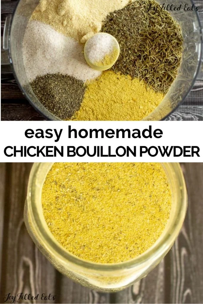 Homemade chicken bouillon powder for delicious seasoning